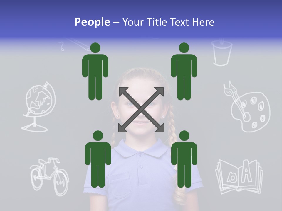 Smart Girl PowerPoint Template