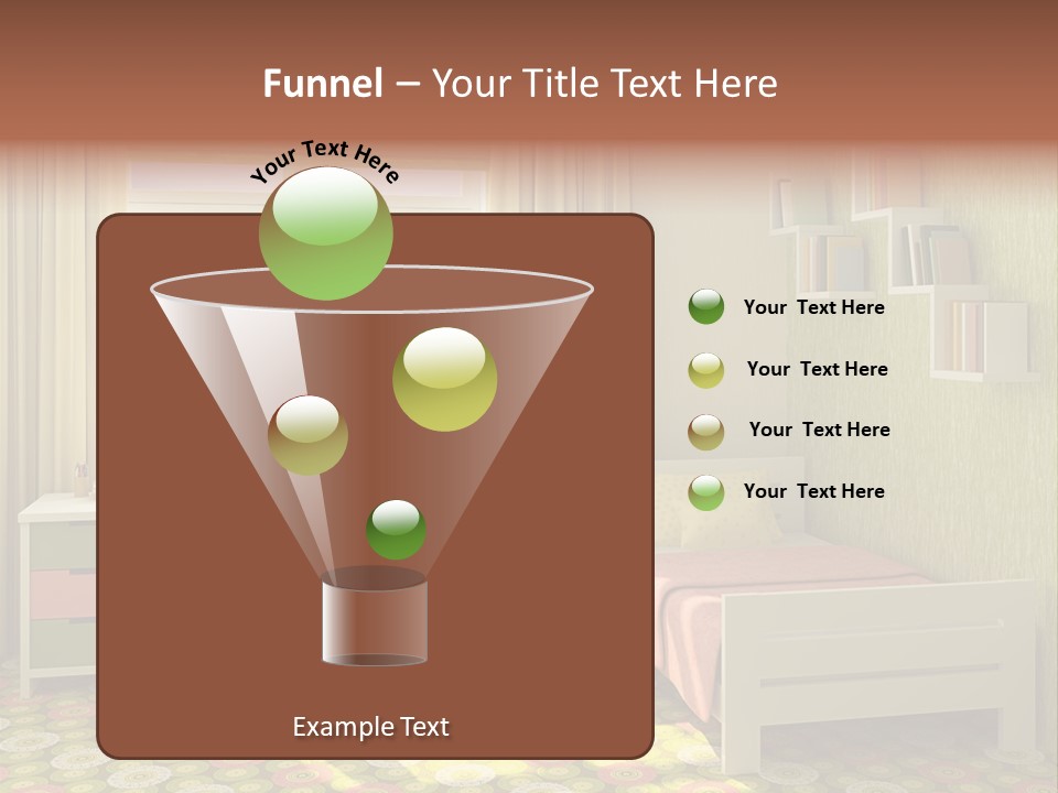 Color Combination For Bedroom Paint PowerPoint Template