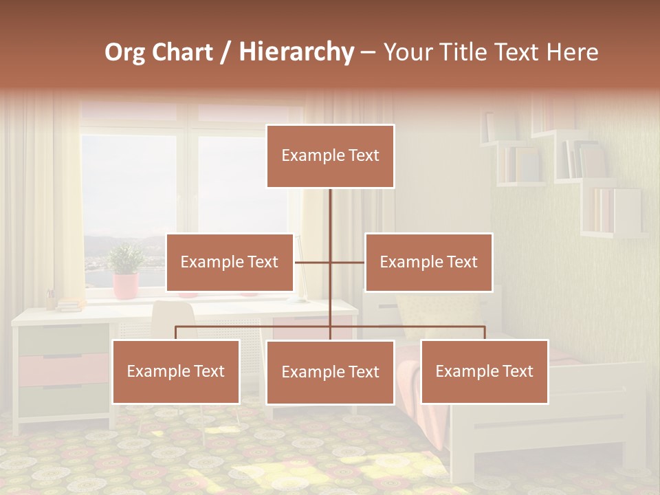 Color Combination For Bedroom Paint PowerPoint Template