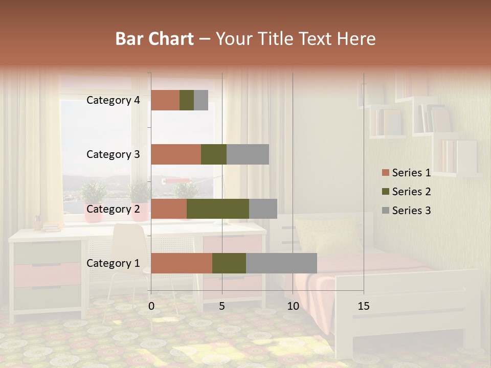 Color Combination For Bedroom Paint PowerPoint Template