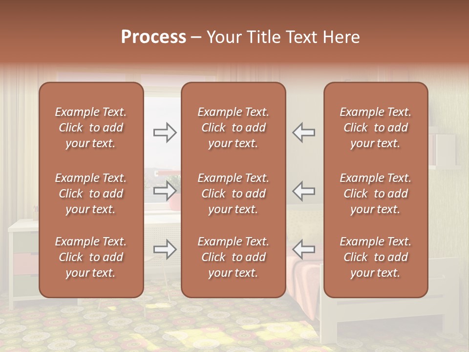 Color Combination For Bedroom Paint PowerPoint Template