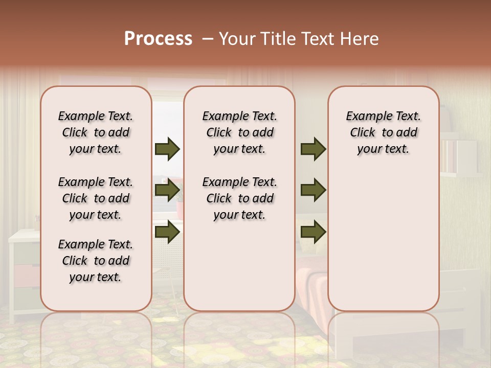 Color Combination For Bedroom Paint PowerPoint Template