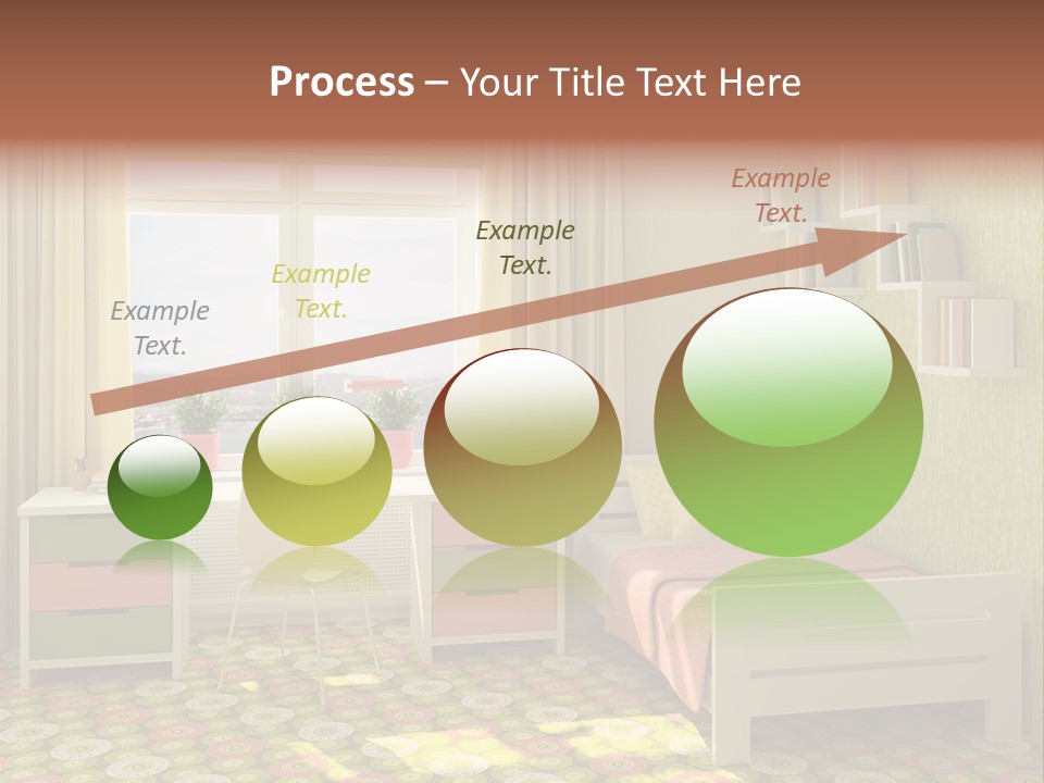 Color Combination For Bedroom Paint PowerPoint Template