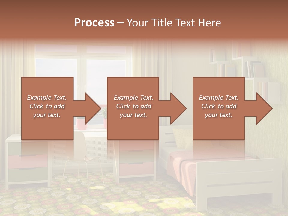 Color Combination For Bedroom Paint PowerPoint Template