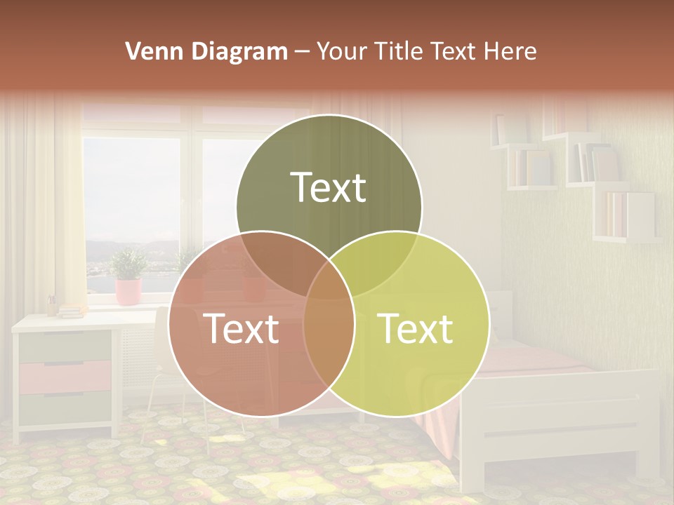 Color Combination For Bedroom Paint PowerPoint Template