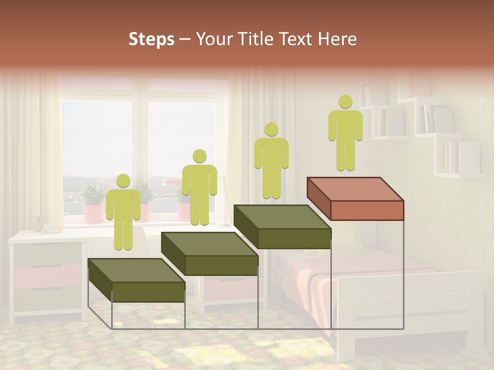 Color Combination For Bedroom Paint PowerPoint Template