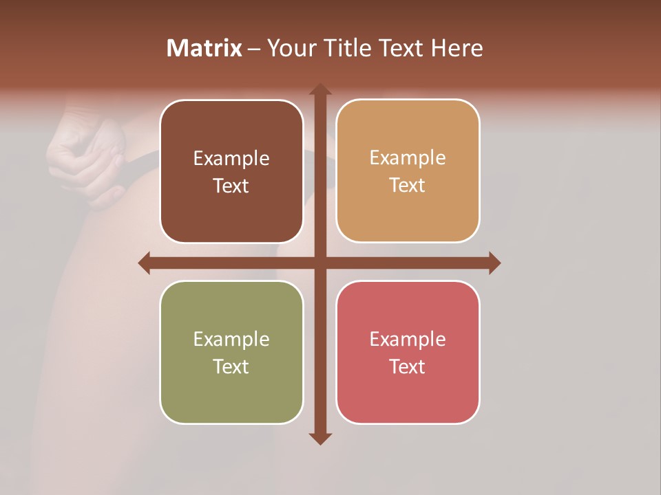 Waist Lady Hips PowerPoint Template