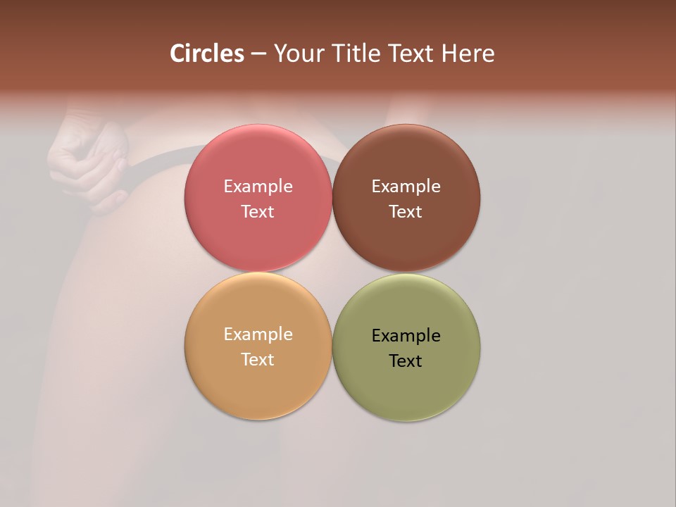 Waist Lady Hips PowerPoint Template