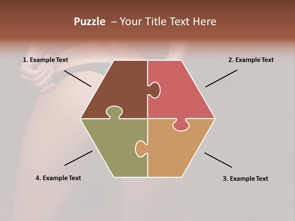 Waist Lady Hips PowerPoint Template