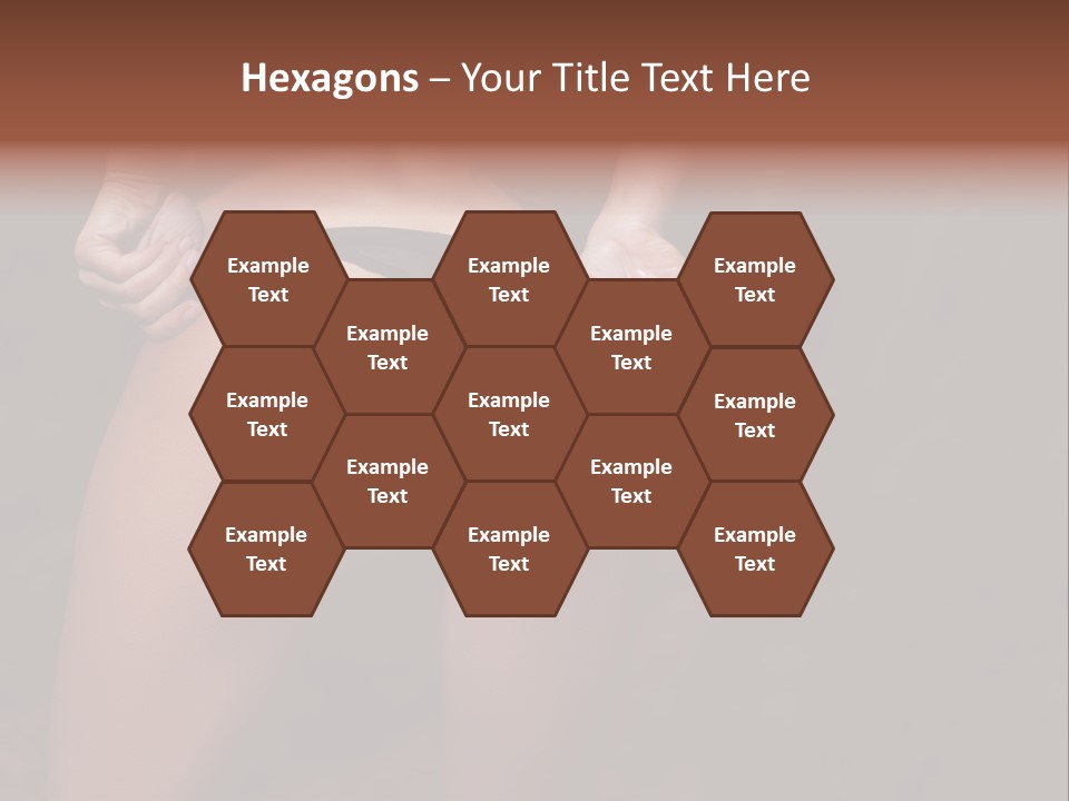 Waist Lady Hips PowerPoint Template