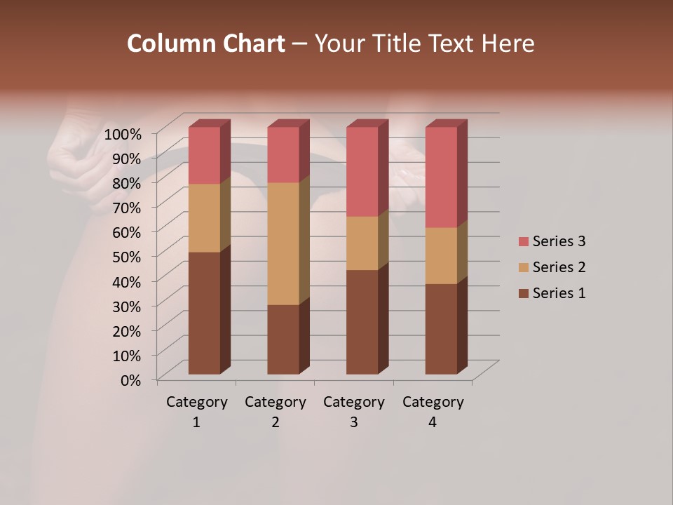 Waist Lady Hips PowerPoint Template