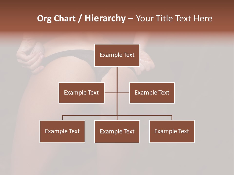 Waist Lady Hips PowerPoint Template