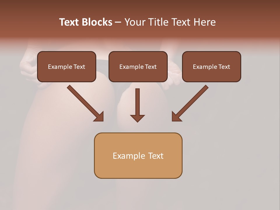 Waist Lady Hips PowerPoint Template