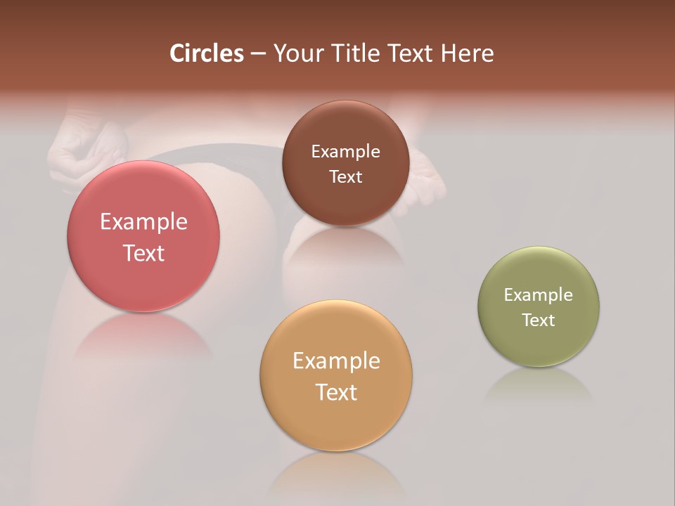 Waist Lady Hips PowerPoint Template