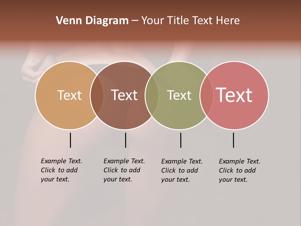 Waist Lady Hips PowerPoint Template