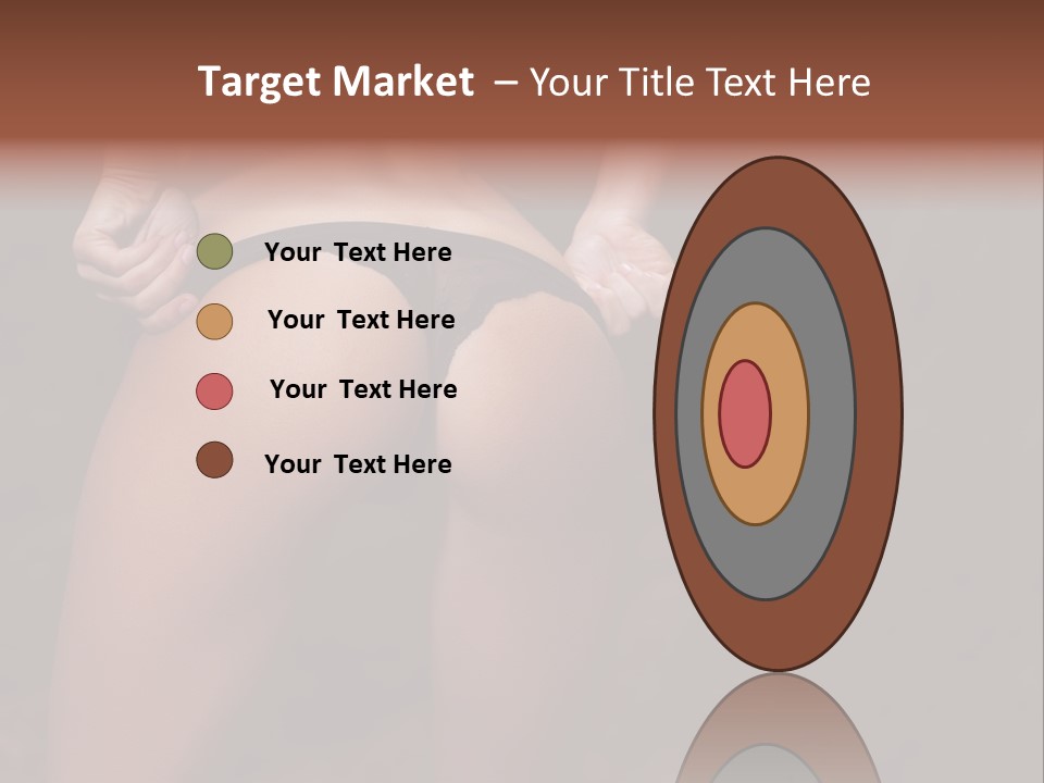 Waist Lady Hips PowerPoint Template