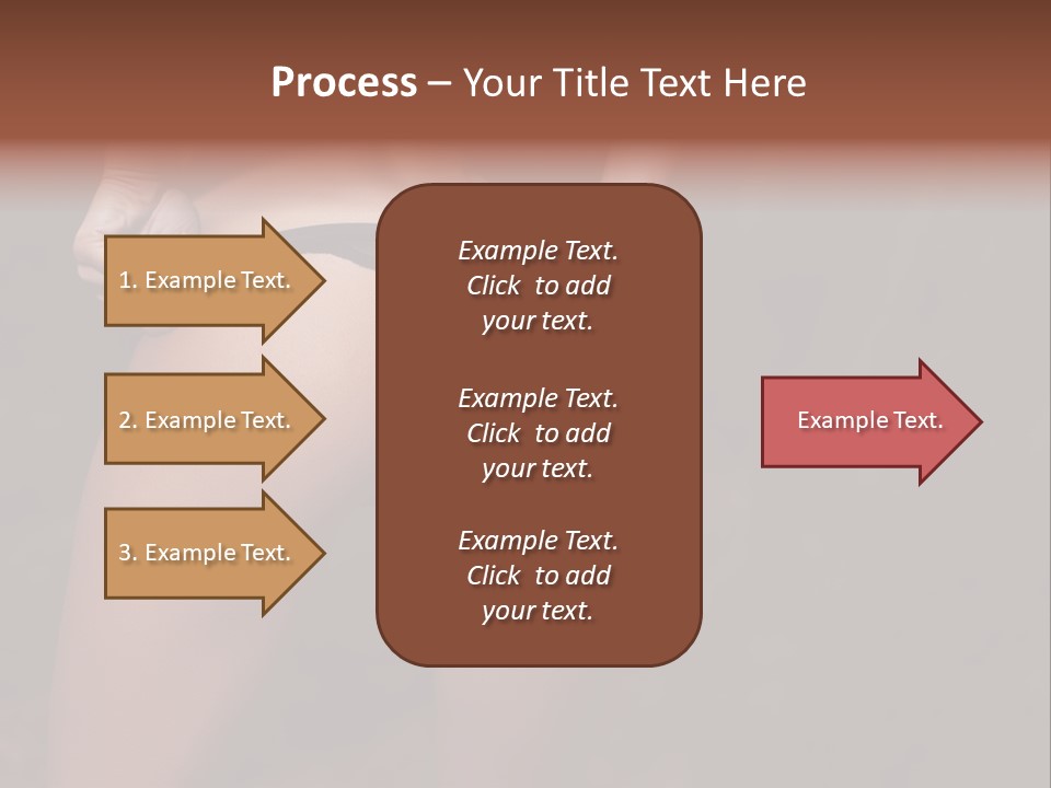 Waist Lady Hips PowerPoint Template