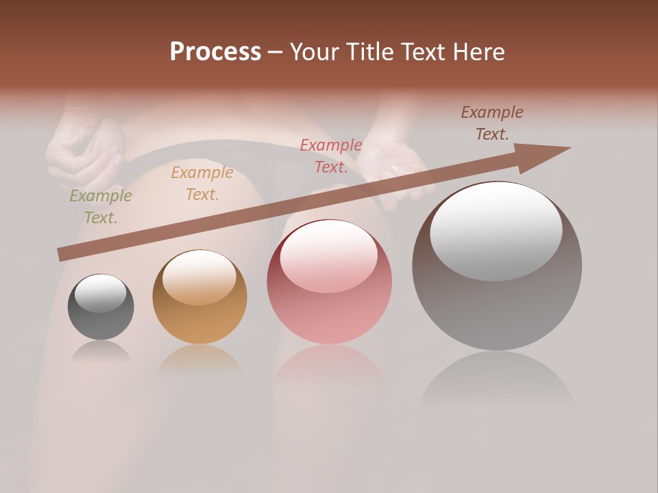 Waist Lady Hips PowerPoint Template