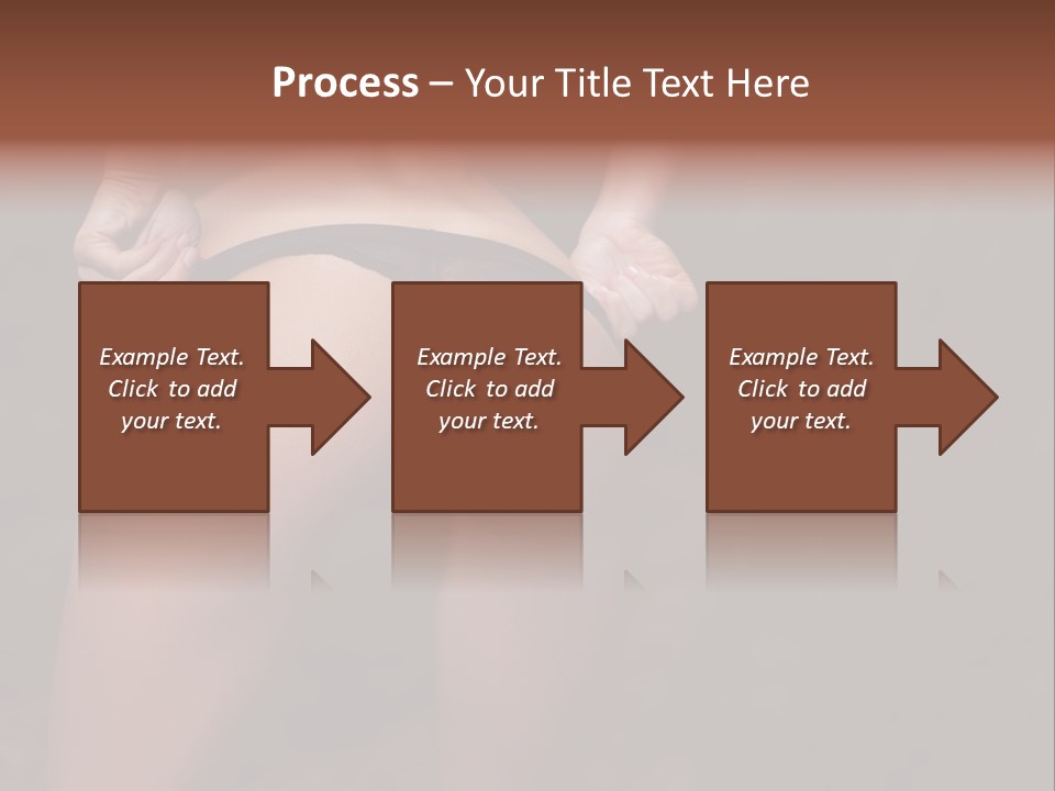 Waist Lady Hips PowerPoint Template