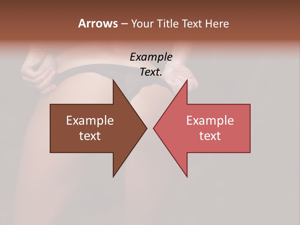 Waist Lady Hips PowerPoint Template