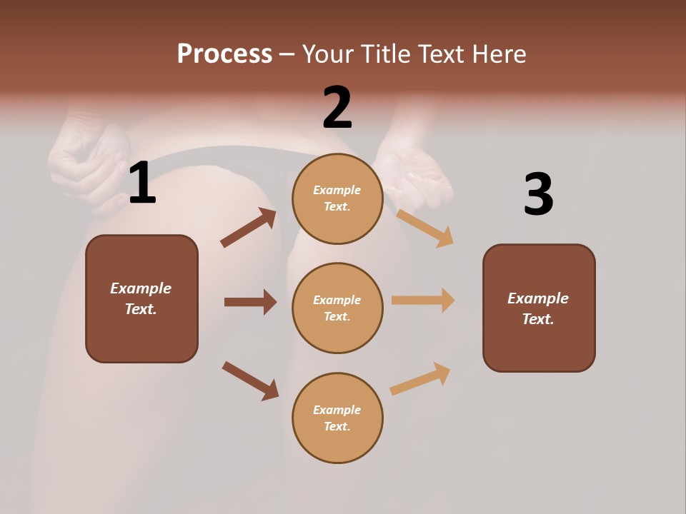 Waist Lady Hips PowerPoint Template