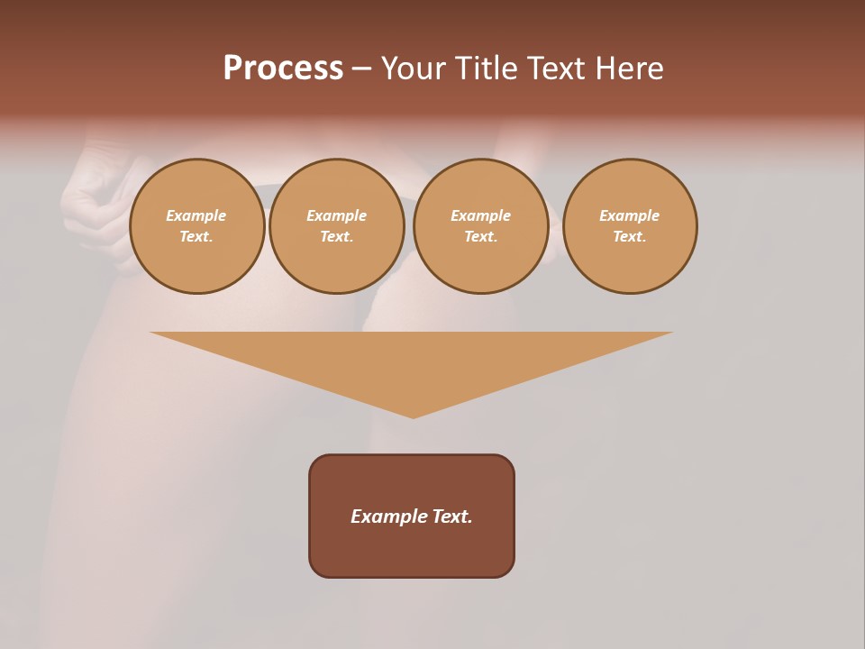 Waist Lady Hips PowerPoint Template