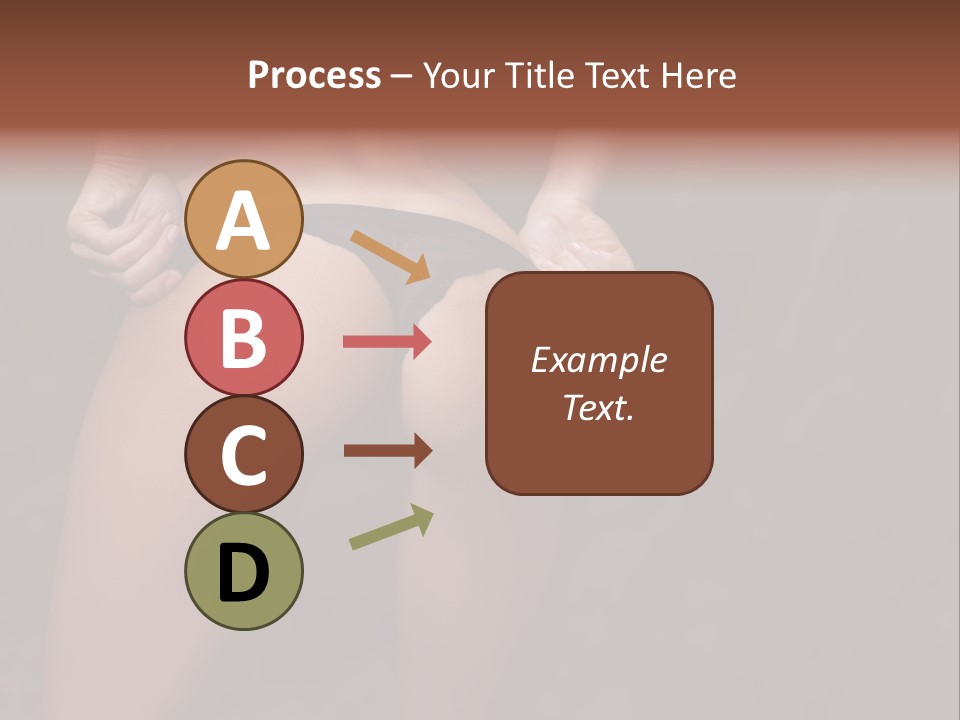 Waist Lady Hips PowerPoint Template