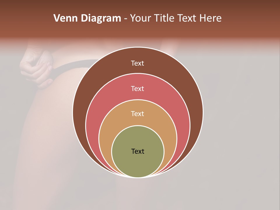 Waist Lady Hips PowerPoint Template