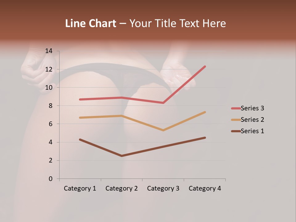 Waist Lady Hips PowerPoint Template