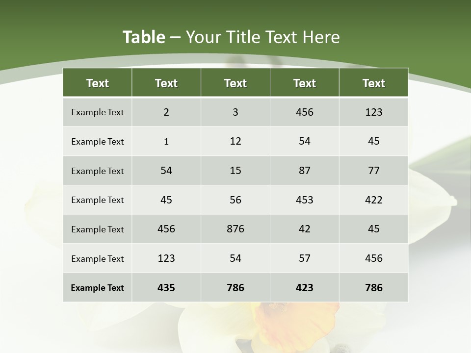 Season Branch Easter PowerPoint Template