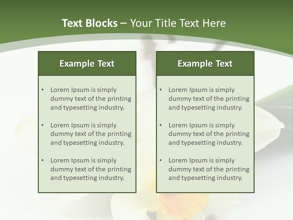 Season Branch Easter PowerPoint Template