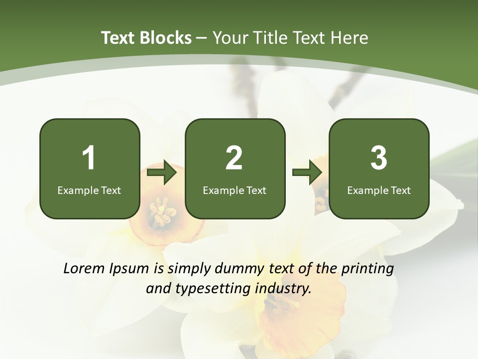 Season Branch Easter PowerPoint Template