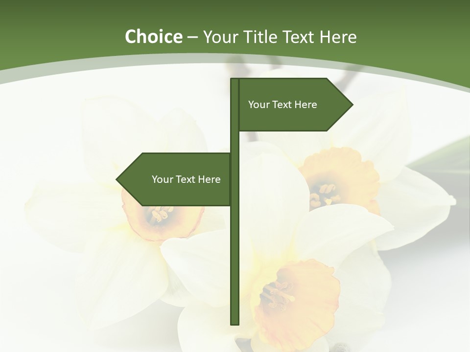 Season Branch Easter PowerPoint Template