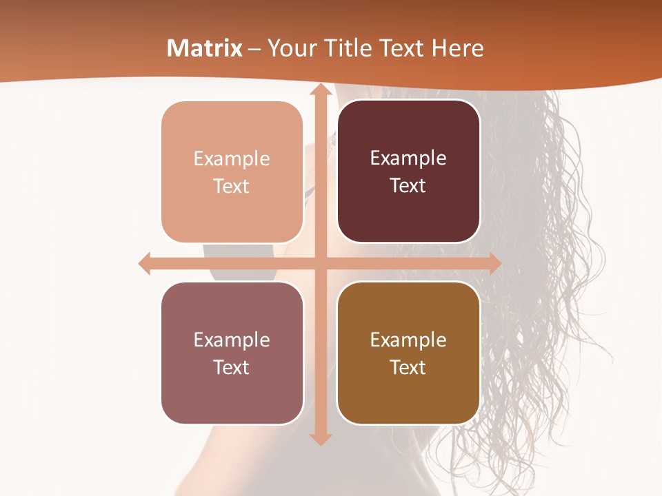 Sensual Makeup Underwear PowerPoint Template