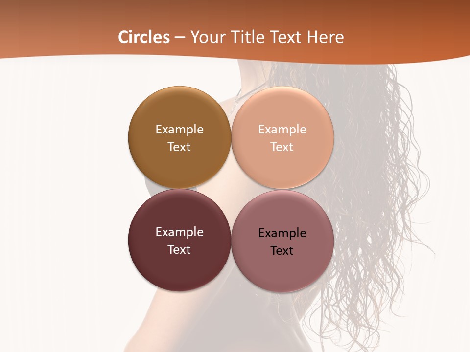 Sensual Makeup Underwear PowerPoint Template