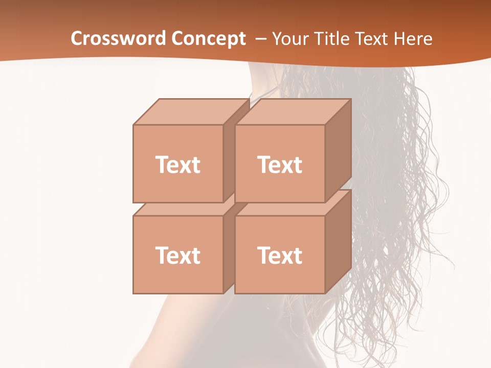 Sensual Makeup Underwear PowerPoint Template