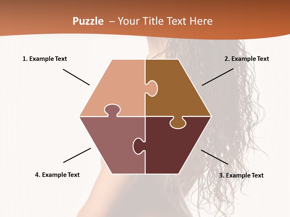 Sensual Makeup Underwear PowerPoint Template