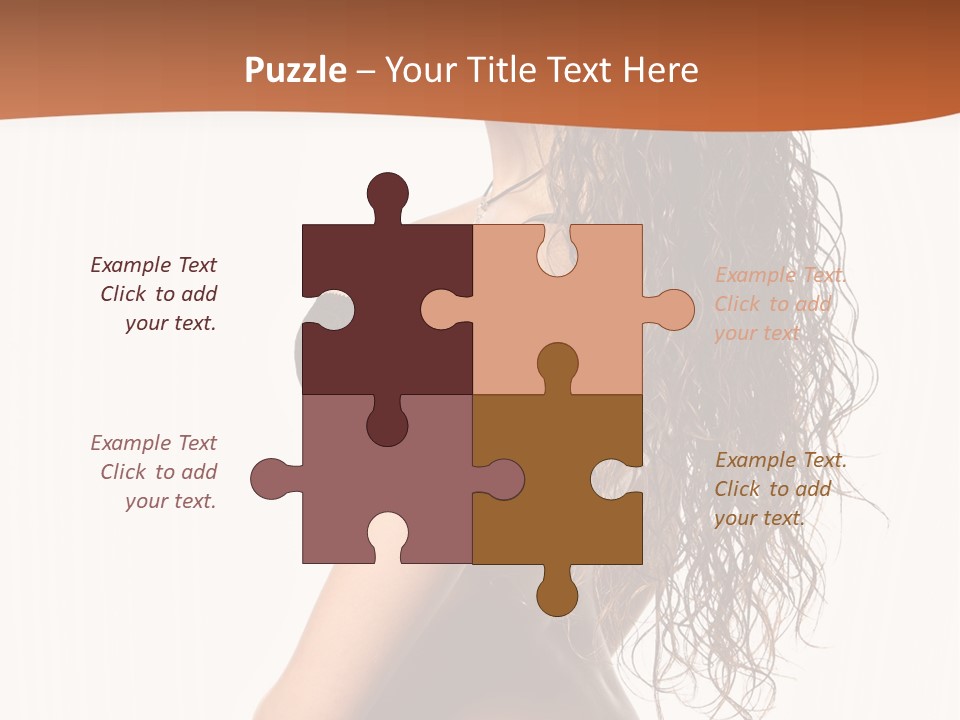 Sensual Makeup Underwear PowerPoint Template