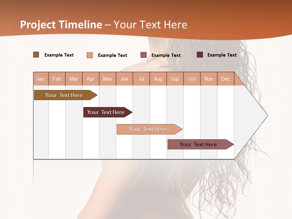 Sensual Makeup Underwear PowerPoint Template