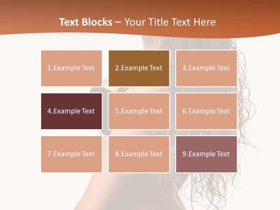 Sensual Makeup Underwear PowerPoint Template