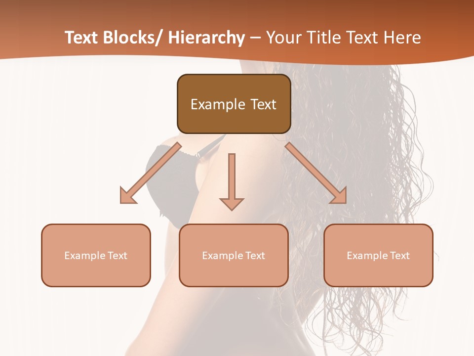 Sensual Makeup Underwear PowerPoint Template