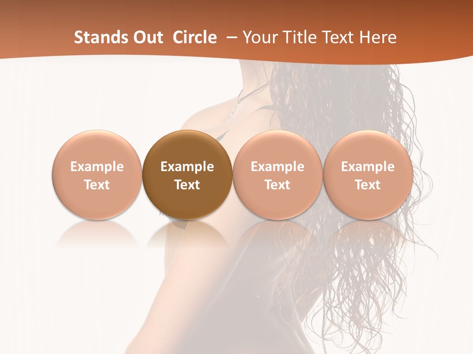 Sensual Makeup Underwear PowerPoint Template