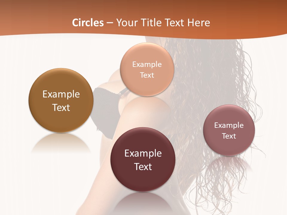 Sensual Makeup Underwear PowerPoint Template