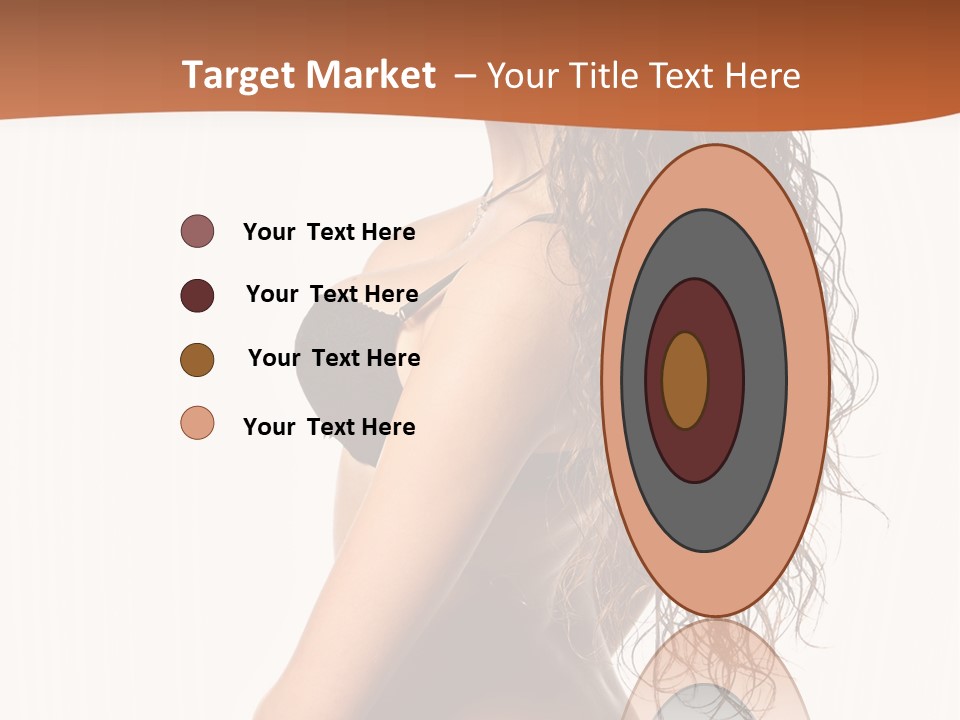 Sensual Makeup Underwear PowerPoint Template