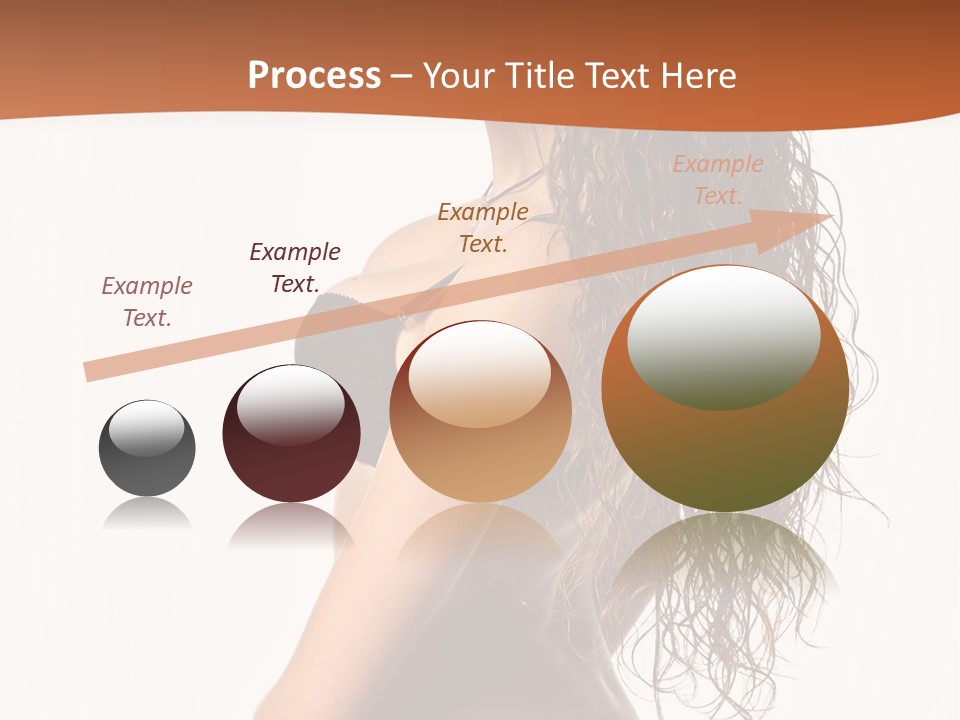 Sensual Makeup Underwear PowerPoint Template