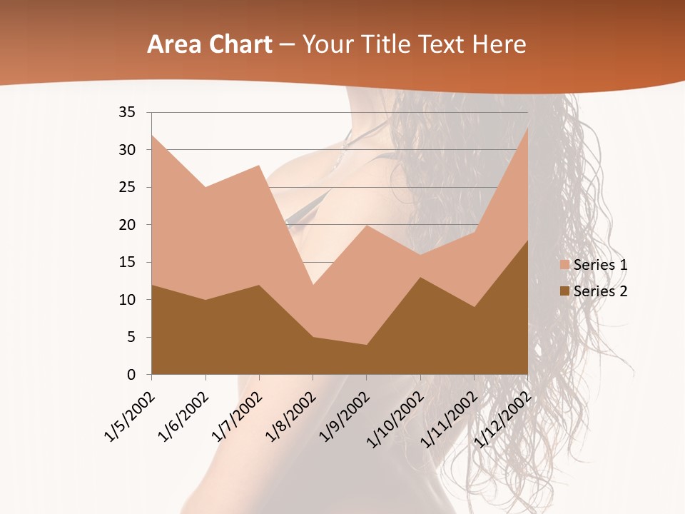 Sensual Makeup Underwear PowerPoint Template