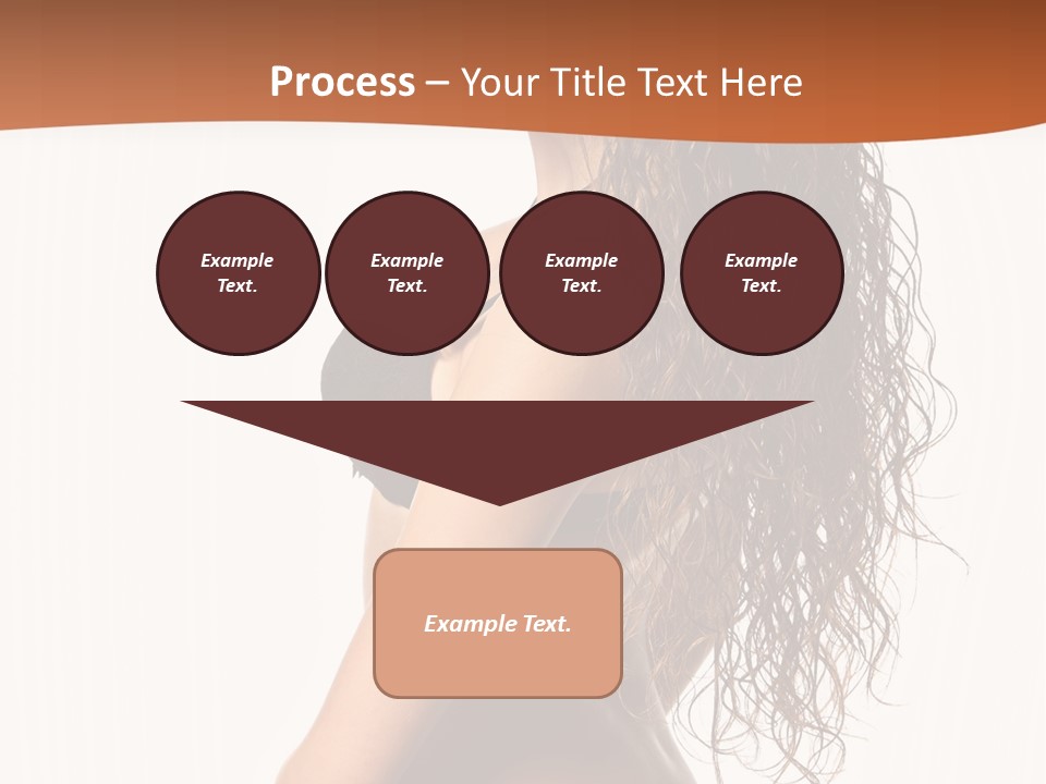 Sensual Makeup Underwear PowerPoint Template