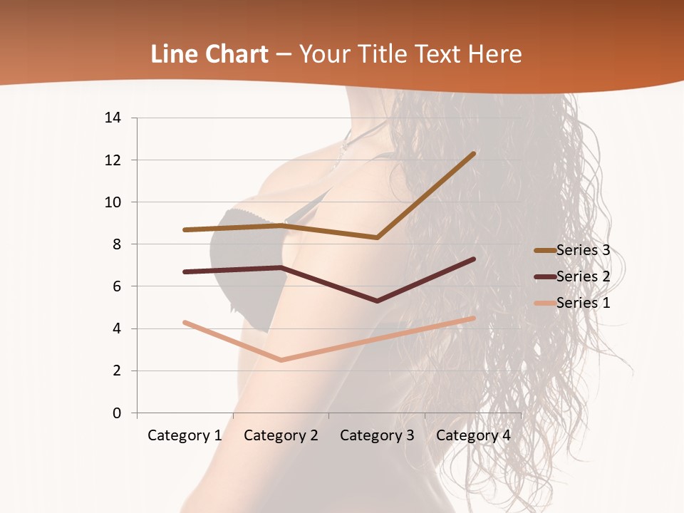 Sensual Makeup Underwear PowerPoint Template
