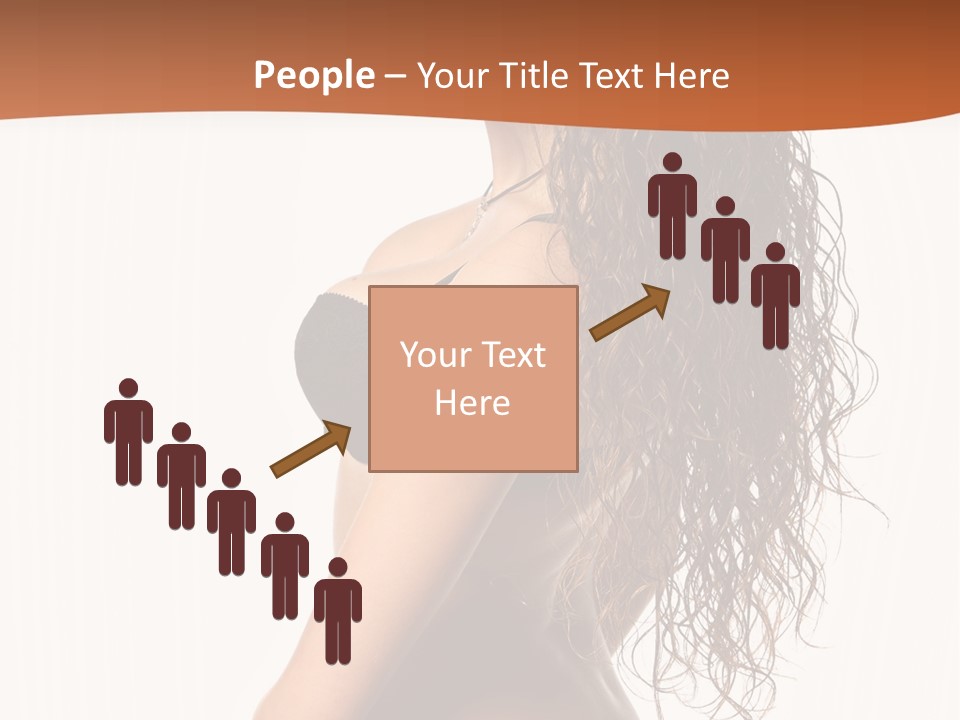 Sensual Makeup Underwear PowerPoint Template