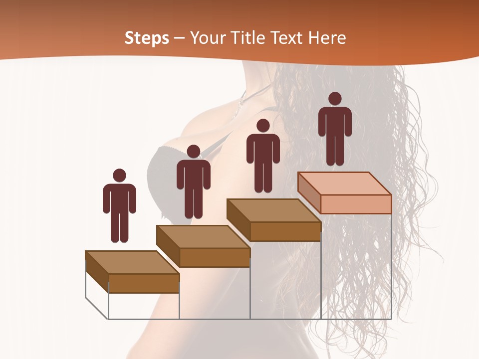 Sensual Makeup Underwear PowerPoint Template